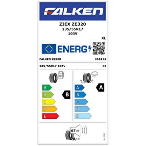 235/55 R17 Tl 103v Xl Ziex Ze320 Oto Yaz Lastiği (üretim Tarihi:2025)
