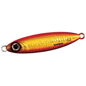 Ocea Stinger Butterfly Flat Light 72mm 50gr Metal Jig Yem 004 Red Gold