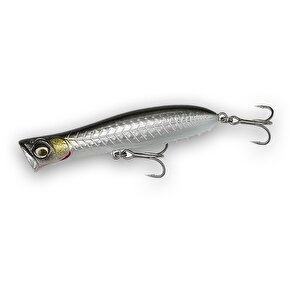 Gravity Popper 9cm 13.5gr Su Üstü Popper Black Mullet