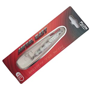 Metal Cast 20gr Shore Jig Yem Mt04 Zebra Glow