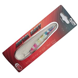 Metal Cast 20gr Shore Jig Yem Mt23 Jolly Zebra Glow