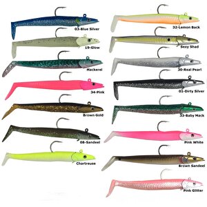 Sandeel 12.5 Cm 23 Gr 2+1 Adet Silikon Yem Baby Mack