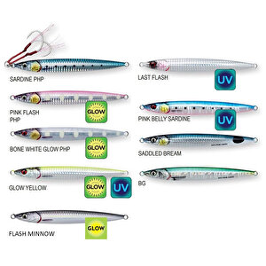 3d Slim Jig Minnow 60 Gr 12,5 Cm Metal Jig Yem Last Flash