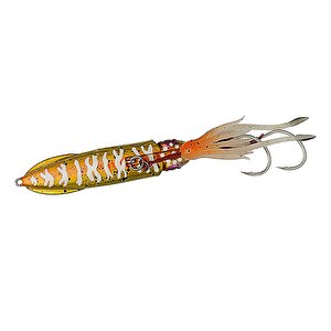 Swimsquid Inchiku 9.7cm 150gr Silikon Kalamar Orange Gold Glow