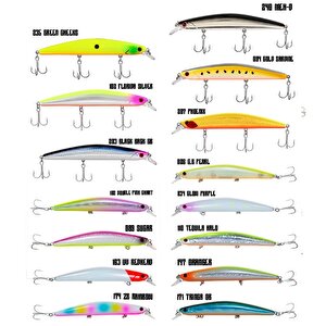 Z-bass Minnow 125f 21gr Maket Balık 094 Gold Sardine