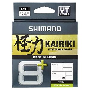 24 Kairiki 8+ Plus 150m Mantis Green Örgü Misina 0,13 Mm - 8,3 Kg