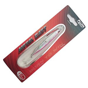 Metal Cast 40gr Shore Jig Yem Mt18 Pink Glow Line