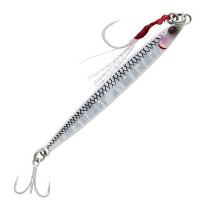 Sardine Slider Micro Jigs 10cm 30gr Metal Jig Yem White Glow