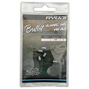 Bullet Ajing 5 Adet Lrf Jig Head 1.3gr 10no