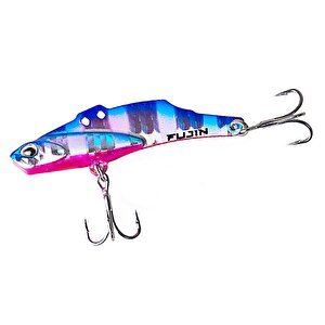 Metal Vibe 50mm 10gr Vibrasyon Yem 112 Blue Pink Zebra Glow