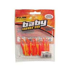 Baby Worm 5.2 Cm Floating Lrf Silikonu Yelorange
