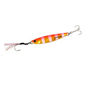 Jig King 7cm 30gr Metal Jig Yem Gold Zebra Glow