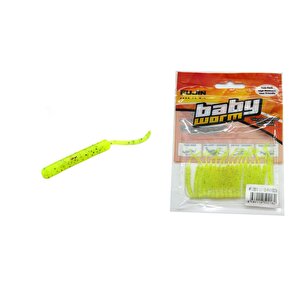 Baby Worm 5.2 Cm Floating Lrf Silikonu Yellow
