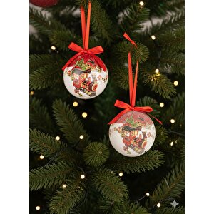 Qınlee Yılbaşı Ağaç Süsü 14 Adet 7,5cm