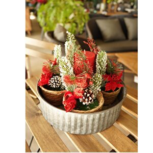 Sepet Noel 25cm