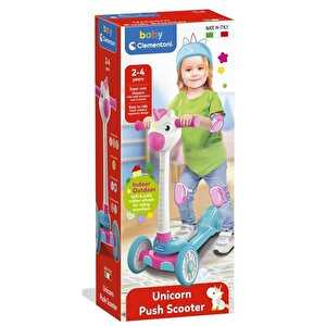 Baby Clementoni Unicorn Push Scooter 17749