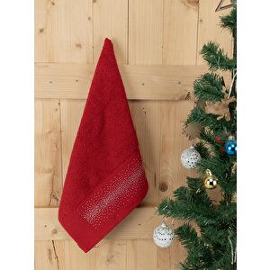 Pamuklu 2'li 40x70 Cm Modern Nakışlı Hediyelik Havlu & Havlu Seti Baveno Desen004