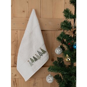 Pamuklu 2'li 40x70 Cm Modern Nakışlı Hediyelik Havlu & Havlu Seti Baveno Desen013