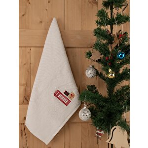 Pamuklu İkili 50x80 Cm Modern Nakışlı Desenli Hediyelik Havlu Seti Baveno Desen003