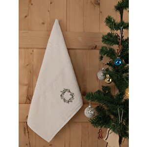 Pamuklu İkili 50x80 Cm Modern Nakışlı Desenli Hediyelik Havlu Seti Baveno Desen003