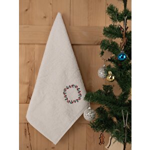 Pamuklu İkili 50x80 Cm Modern Nakışlı Desenli Hediyelik Havlu Seti Baveno Desen003