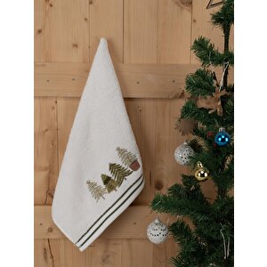 Pamuklu 2'li 40x70 Cm Modern Nakışlı Hediyelik Havlu & Havlu Seti Baveno Desen005