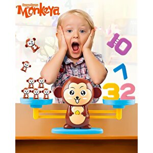 Kayyum Oyuncak Monkeya Eğitici Matematik Denge Oyunu 2320
