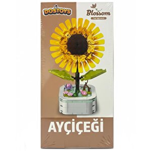 Yapı Taşı Serisi Çiçek Yapım Seti Ayçiçeği