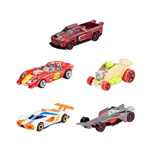 Hot Wheels Beşli Araba Seti Lets Race Jbj79