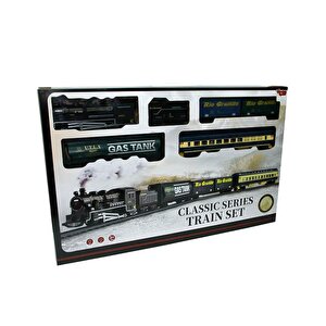 Vardem Işıklı Ve Sesli Klasik Büyük Tren Seti 33 Parça 1601c
