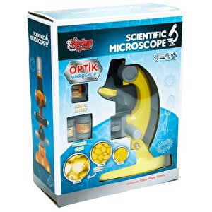 Vardem Objektif Mikroskop Işıklı Sarı 1013a1