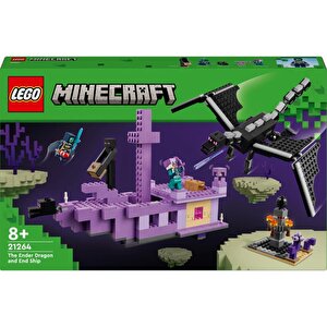 21264 Minecraft® Ender Ejderhası Ve End Gemisi