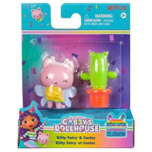 Gabbys Dollhouse Kitty Fairy And Cactus Figür Ve Aksesuar Seti 20149927