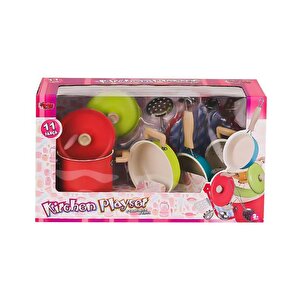 Vardem Renkli Emaye Tencere Tava Seti 11 Parça 38157a