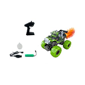 Vardem Uzaktan Kumandalı Full Fonksiyon Şarjlı 2.4ghz Işıklı Buharlı Off Road Kamyon Yeşil Rq3049