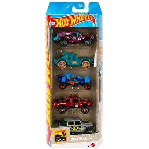 Hot Wheels Beşli Araba Seti Baja Blazers Jbj82