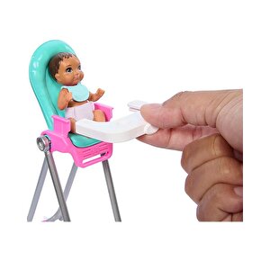 Barbie Skipper Bebek Bakıcısı Oyun Seti Htk34