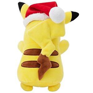 Pokemon Peluş Pikachu Figür Yılbaşı Serisi 20cm Pkw3376