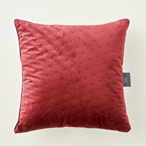 Rita Dekoratif Yastık Bordo (43x43 Cm) Bordo