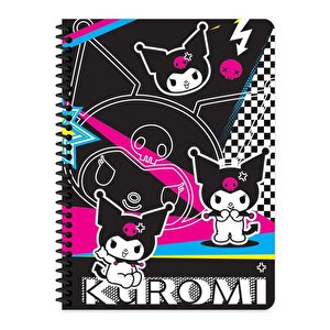 Kuromi 80 Yaprak Karton Kapak Defter 2 Li Set 3