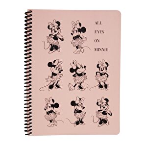 Disney All Eyes On Minnie Çizgili Defter 16,5x22,5 80 Yaprak