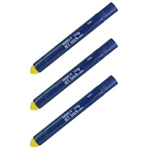 Dong A Jet Stick Jel Fosforlu Kalem Sarı 3lü Set 230770