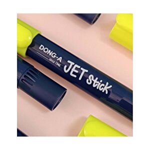 Dong A Jet Stick Jel Fosforlu Kalem Sarı 3lü Set 230770