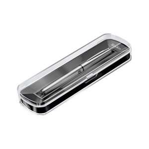 Metropolis Roller Kalem Kristal Kutu Mat Gri 78mg