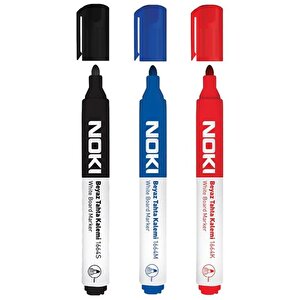 Beyaz Tahta Kalemi 3lü Set Kırmızı Mavi Siyah 1664