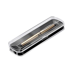 Metropolis Roller Kalem Kristal Kutu Saten Gri 78ms