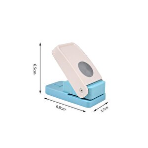 Süper Şekilli Delgeç Daire 1.3 Cm Km5805