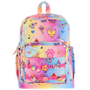Kaukko Kids Okul Sırt Çantası Fancy Rainbow L5244