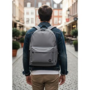 Yuga İki Gözlü Sırt Çantası Gri