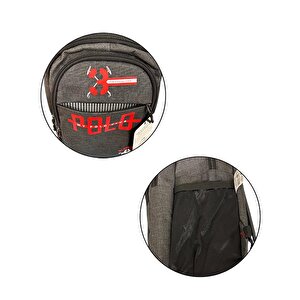 My Polo Sırt Çantası Füme 8815